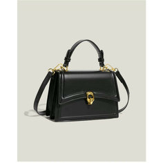 Сумка кросс-боди , фактура гладкая, черный Нет бренда