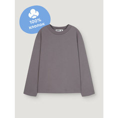 Лонгслив Junion, размер 104, темно-серый