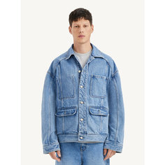 Джинсовая куртка MUTED, размер 3XL, голубой