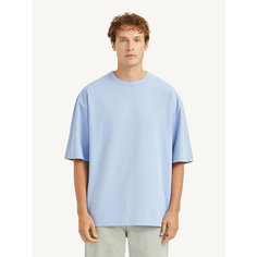 Футболка MUTED OVERSIZE, размер L-XL, голубой