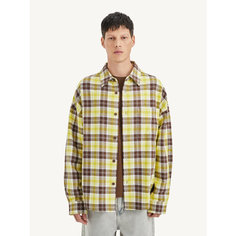 Рубашка MUTED FLANNEL, размер 4XL-5XL, желтый