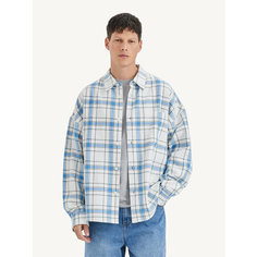 Рубашка MUTED FLANNEL, размер 4XL-5XL, молочный