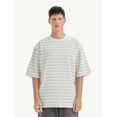 Футболка MUTED OVERSIZE STRIPED, размер S-M, разноцветный