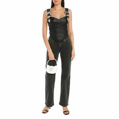 Топ MOSCHINO JEANS, размер 44, черный