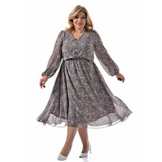 Платье Каролина, размер 60, пыльная роза Avanessa Style