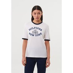 Футболка TOMMY HILFIGER, размер L, белый