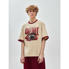 Футболка NOT TODAY, размер L-XL, бежевый