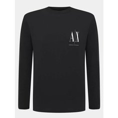 Лонгслив Armani Exchange, размер M, , черный