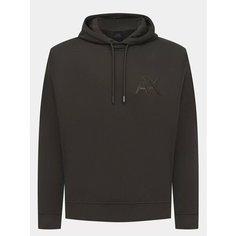 Худи Armani Exchange, размер L, , коричневый