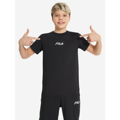 Футболка Fila, размер 146-152, черный