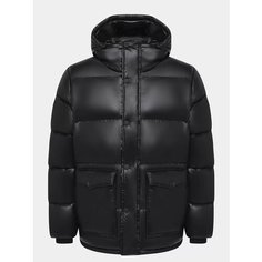Пуховик EA7 EMPORIO ARMANI, размер XXL, черный