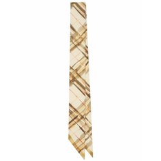 Шарф BURBERRY для мужчин и женщин, one size, бежевый