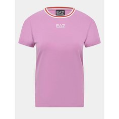 Футболка EA7 EMPORIO ARMANI, размер L, рoзовый