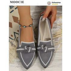 Слипоны MOOCIE, размер Длина стопы 26 см, серый
