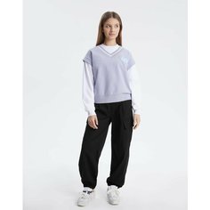 Свитшот Gloria Jeans, размер 12-14л/158-164, белый/синий