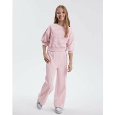 Брюки спортивные Gloria Jeans, размер 12-14л/158-164, розовый