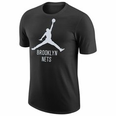 Футболка Jordan, размер XL, черный/белый