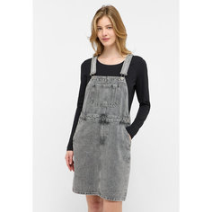 Платье MUSTANG Nevada Dungaree Dress, размер XS, серый