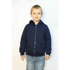 Толстовка MIX, размер 110, cиний