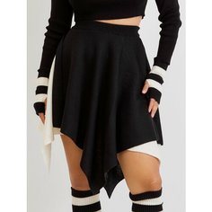Юбка Lesnikova Design, размер 46-48, черный/белый