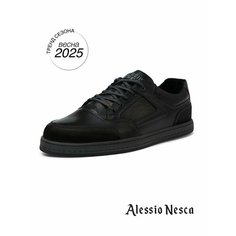Кеды Alessio Nesca Весна-лето 2025, полнота G, размер 45, черный