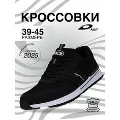 Кроссовки kari Весна-лето 2025, полнота G, размер 43, черный