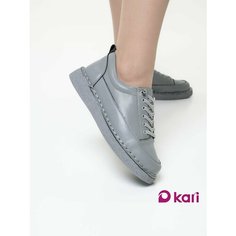 Полуботинки kari, размер 37, серый