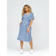 Платье LOVETEX.STORE Большие размеры, размер 58, синий