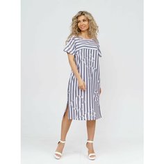 Платье LOVETEX.STORE Большие размеры, размер 48, серый