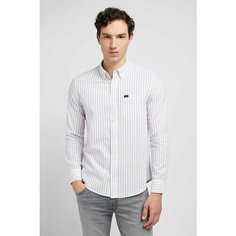 Рубашка Lee LEE LEE BUTTON DOWN OLIVE GROVE, размер XXL, белый