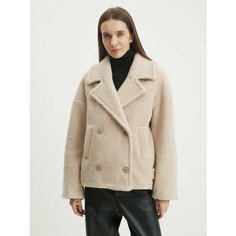 Пальто Maison David, размер M, светло-бежевый