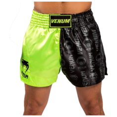Шорты спортивные Venum, размер S, черный/зеленый