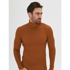 Водолазка Skull Loft, размер XL, , коричневый