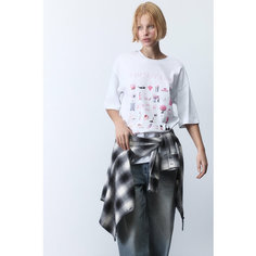 Футболка Befree, размер L/XL, мультиколор
