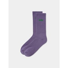 Носки Butter Goods Basic, размер One size, фиолетовый