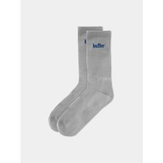 Носки Butter Goods Basic, размер One size, grey