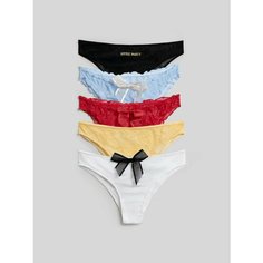 Трусы infinity lingerie, комплект из 5 шт., размер L, мультиколор