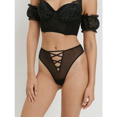 Трусы infinity lingerie, размер XL, черный