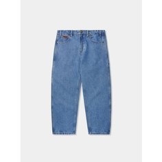 Джинсы багги Butter Goods Baggy Denim, размер 32, washed indigo
