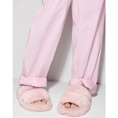 Брюки Gloria Jeans, размер XL/170 (48), розовый/белый