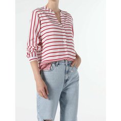 Блуза COLINS Regular Fit, размер XS, красный