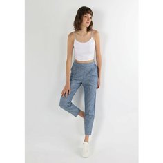 Брюки COLINS Regular Fit, размер XS, голубой