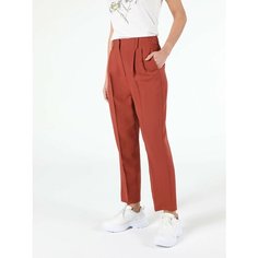 Брюки COLINS Regular Fit, размер XS, коричневый