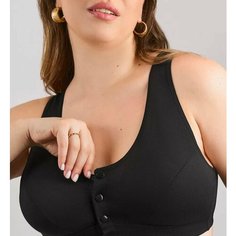 Топ для кормящих мам Anisa, размер 3XL, черный