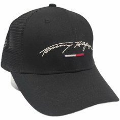 Бейсболка Бейсболка с брендом, Tommy Hilfiger для мужчин и женщин, размер Универсальный Нет бренда
