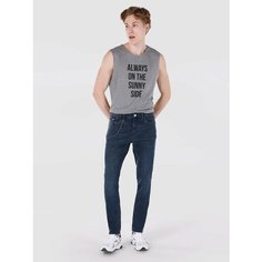 Джинсы COLINS 041 DANNY Slim Fit, размер 28/32, темно-синий