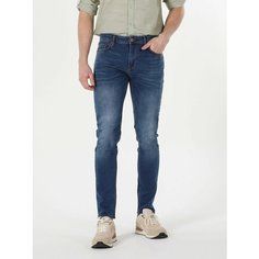 Джинсы COLINS 041 DANNY Slim Fit, размер 28/32, cиний