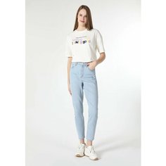Джинсы COLINS 896 MARIA Mom Fit, размер 26/28, голубой