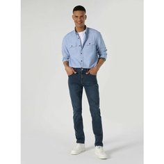 Джинсы COLINS 044 KARL Straight Fit, размер 29/32, cиний