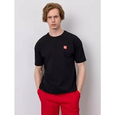 Футболка JUST CLOTHES, размер S, черный